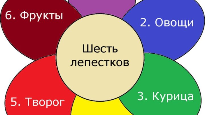 Диета 6 лепестков